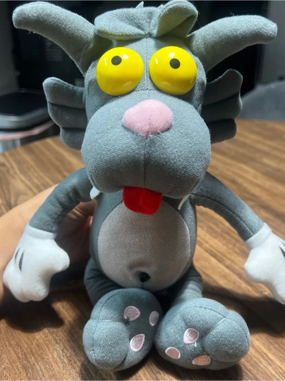 The Simpsons Scratchy stuffed animal 12in